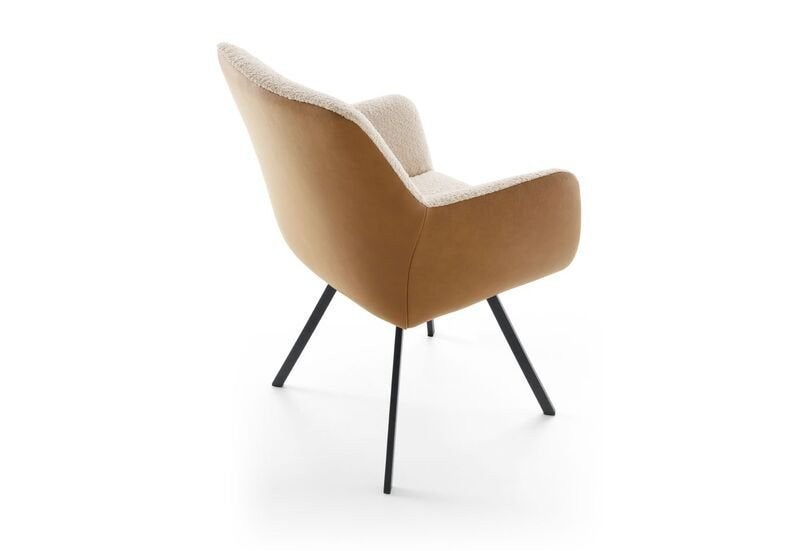 SET VAN 6 EETKAMERSTOELEN NIEUW VAN BAENKS, Ophalen, MODERN, Overige kleuren, Leer