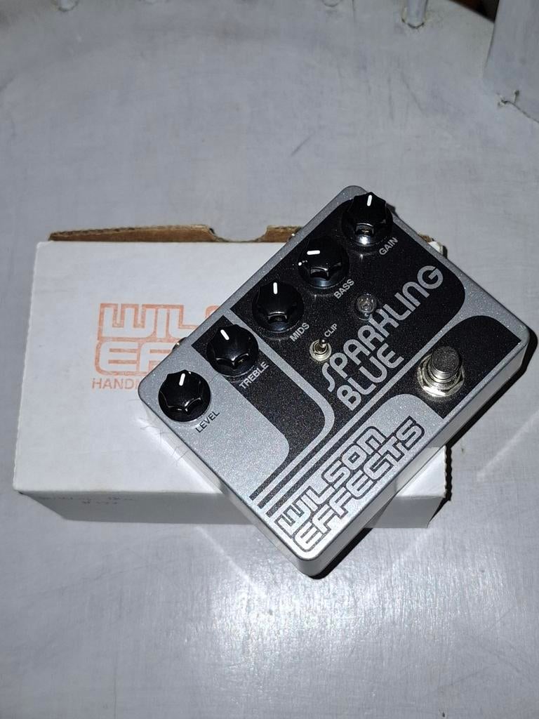 Sparkling Blue Wilson Effects., Ophalen of Verzenden, Zo goed als nieuw, Distortion, Overdrive of Fuzz