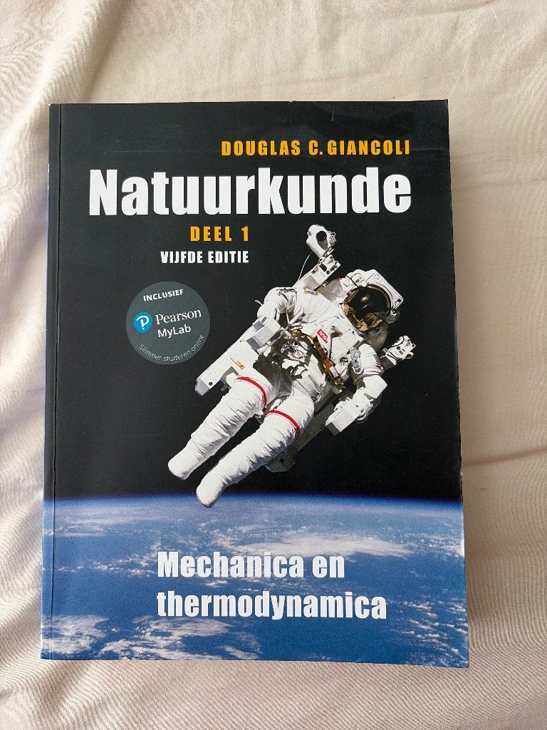 Natuurkunde deel 1, Pearson, Zo goed als nieuw, Beta, HBO