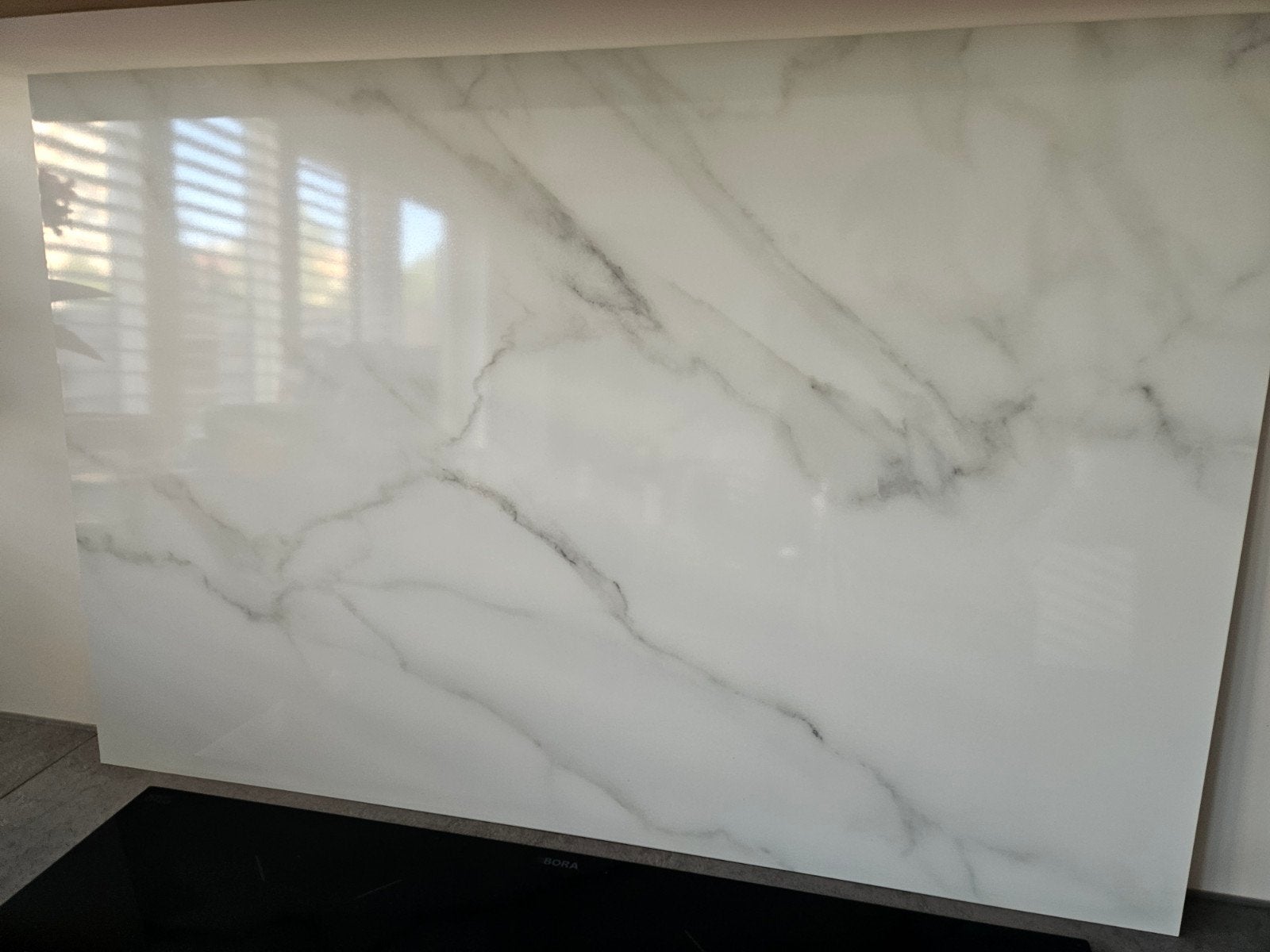 Spatscherm keuken - Marmer 90 x 60 cm, Huis en Inrichting, Ophalen, Nieuw