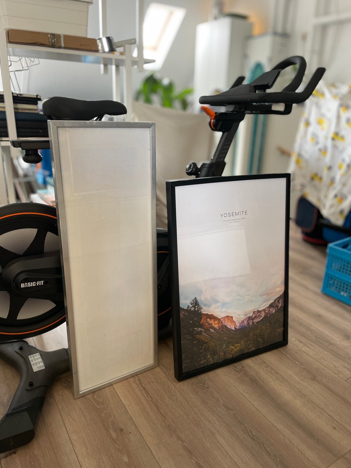 2x IKEA Ribba lijsten, Ophalen, Zo goed als nieuw, Hout, Minder dan 50 cm