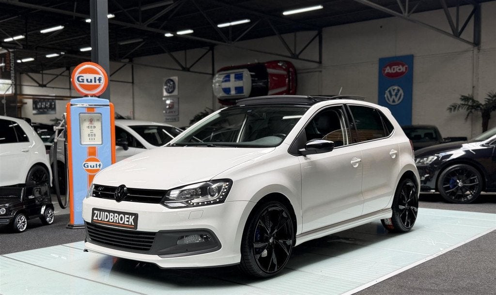 Volkswagen Polo 1.2 TSI R-Line Vol optie | DSG | Pano | 5-dr, Auto's, Volkswagen, Bedrijf, Te koop, Polo, Airconditioning, Automatische klimaatregeling