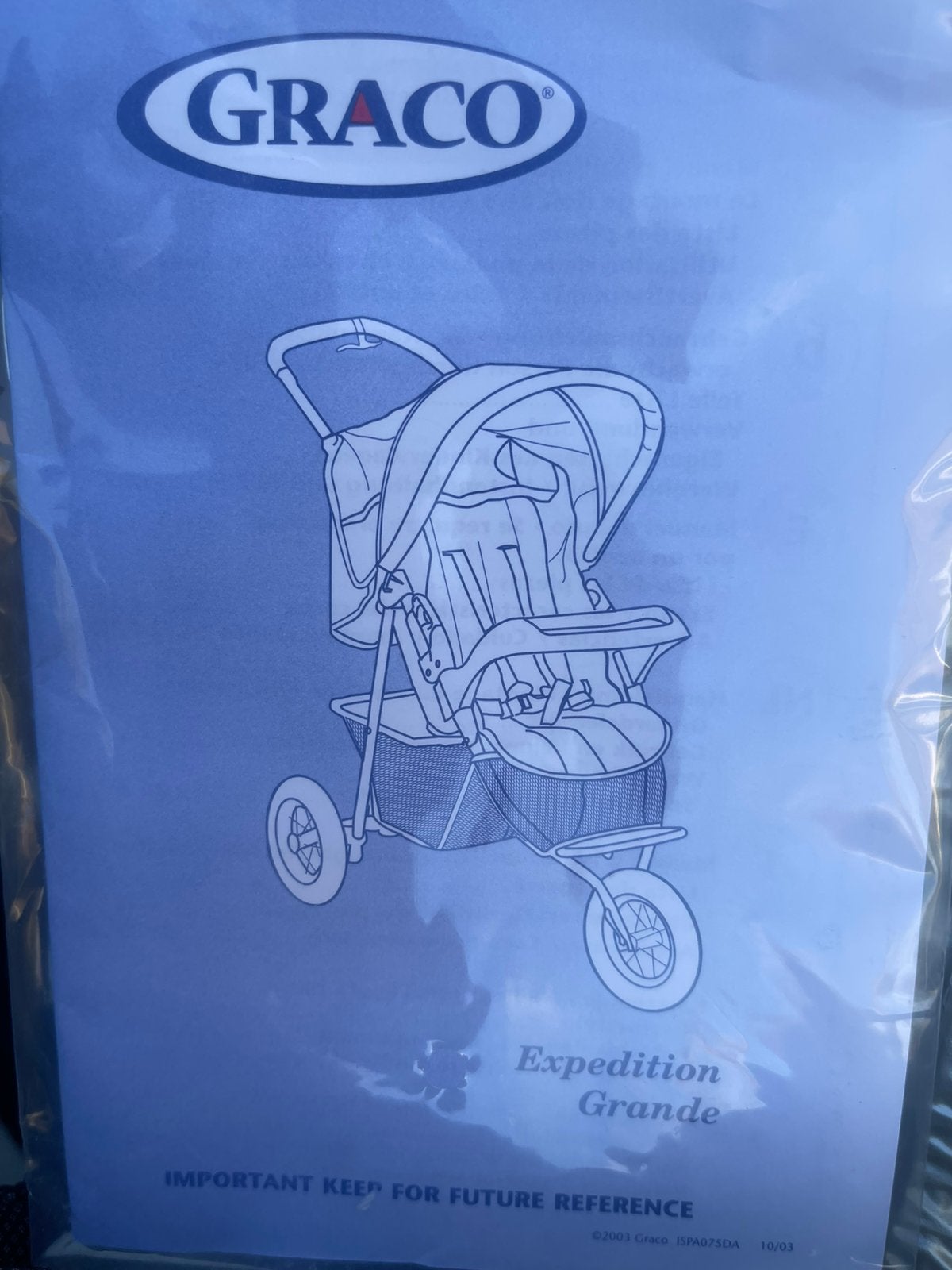 Splinternieuw GRACO kinderwagen nog in verpakking, Kinderen en Baby's, Kinderwagens en Combinaties, Nieuw, Verstelbare duwstang
