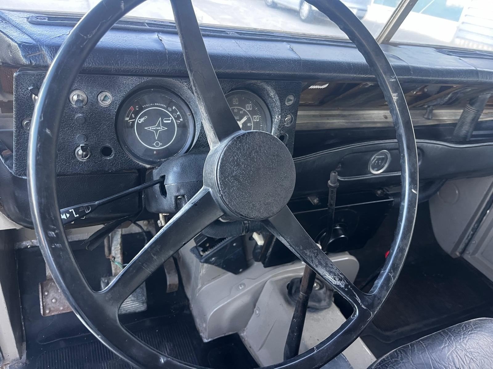 Project-Landrover series 3-1979-roestvrij-motor loopt-inruil, foto 6