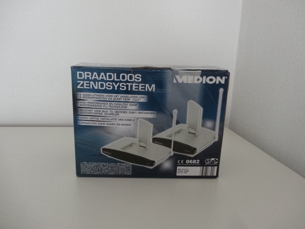 Draadloos Zendersysteem Medion MD81241, Ophalen of Verzenden, Nieuw