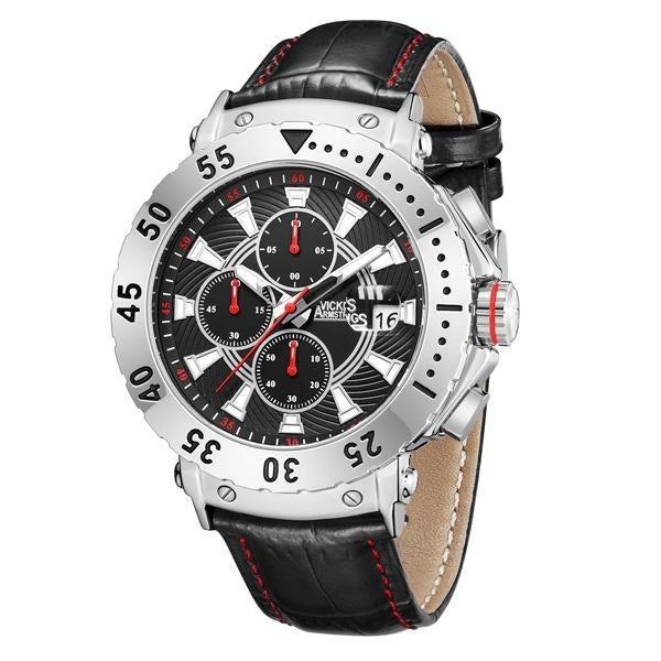 Heren Horloge van Vickers Armstrongs, Sieraden, Tassen en Uiterlijk, Horloges | Heren, Overige merken, Leer, Polshorloge, Nieuw
