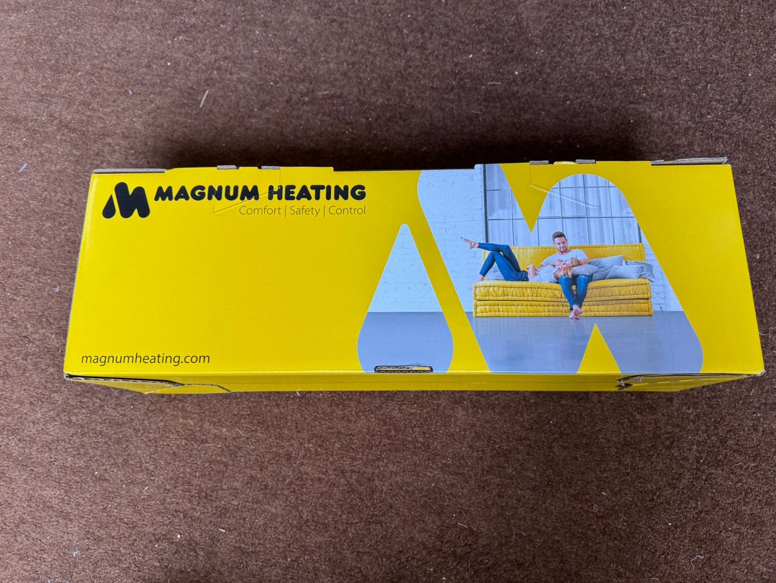 MAGNUM elektrische vloerverwarmingsmat met WiFi thermostaat, 500 tot 800 watt, Minder dan 30 cm, Overige typen, Nieuw