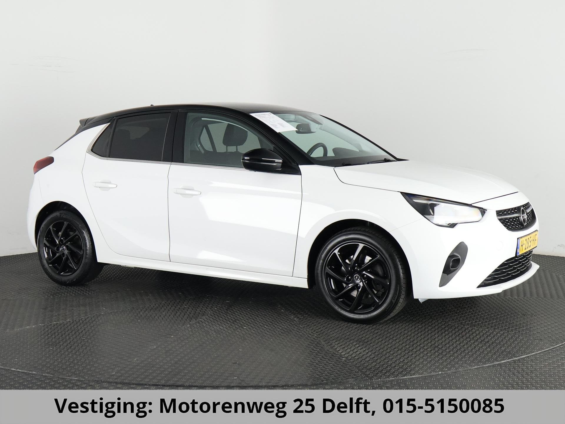 Opel Corsa 1.2 ELEGANCE BLACKLINE 1e EIG GARANTIE TOT 2030*, Stof, Gebruikt, Euro 6, Sound system