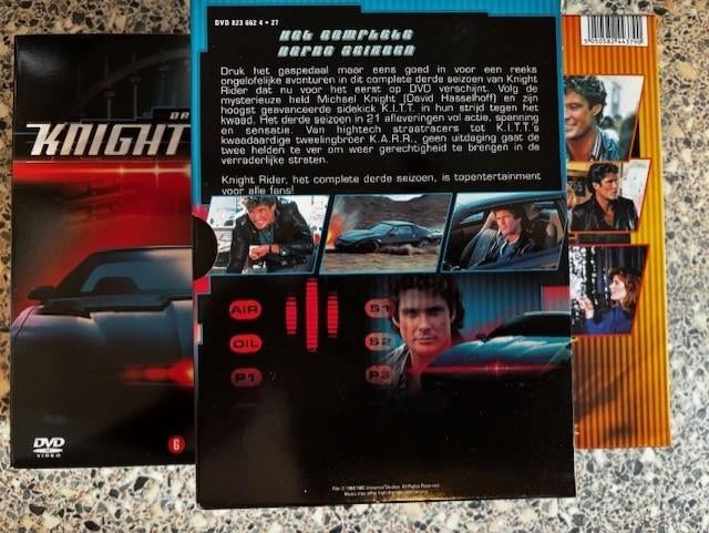 Knight Rider Seizoen 1 t/m 4, Cd's en Dvd's, Alle leeftijden, Boxset, Ophalen of Verzenden, Zo goed als nieuw