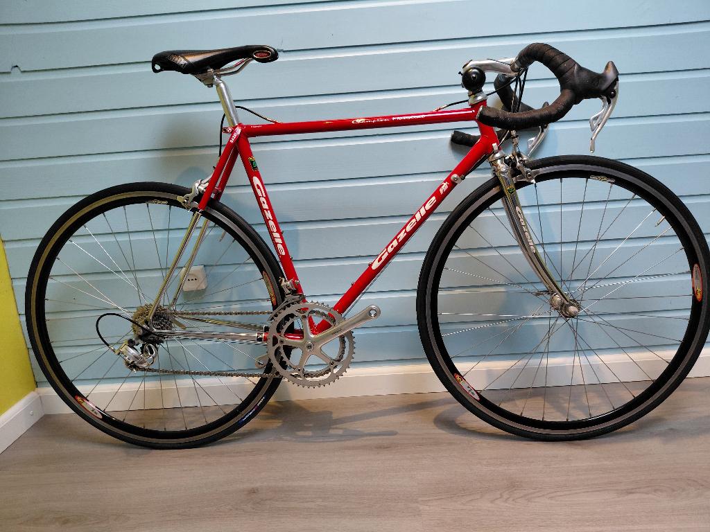 Racefiets Gazelle AA super Champion Mondiale, Fietsen en Brommers, Fietsen | Racefietsen, Ophalen, Minder dan 10 versnellingen