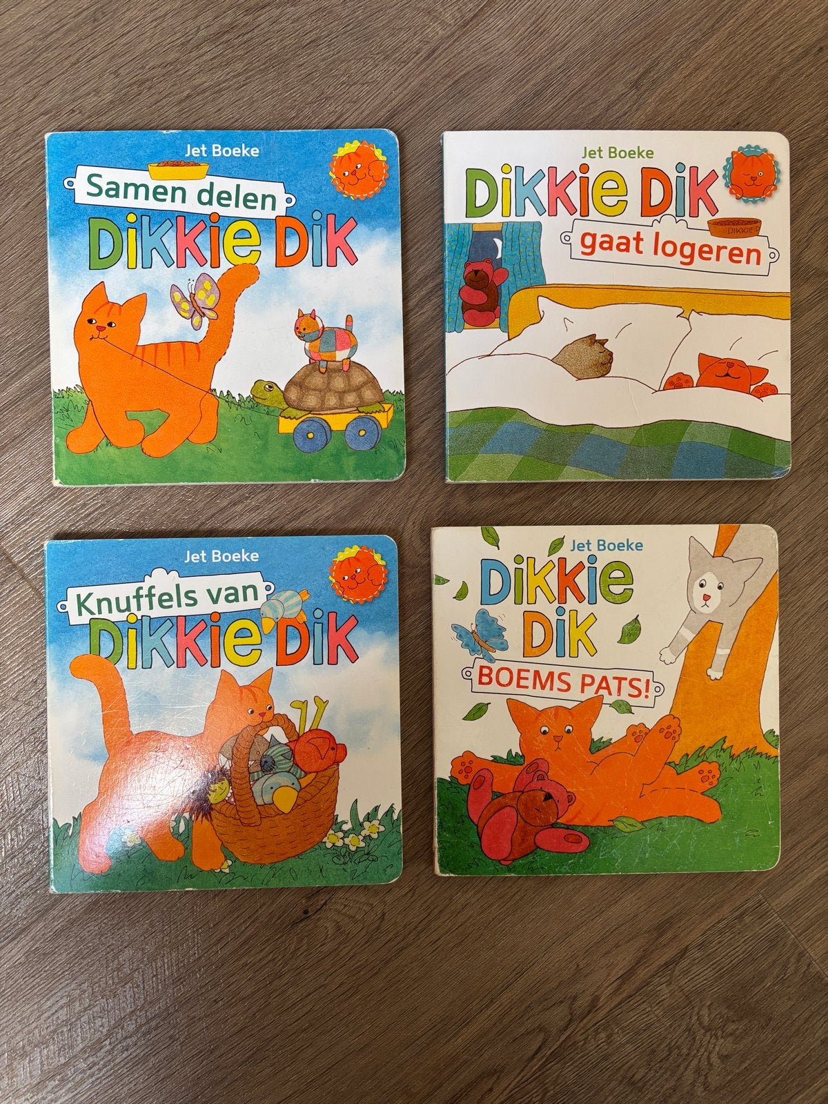 Dikkie Dik Boekjes - Set van 4, Boeken, Ophalen of Verzenden, Gelezen, 2 tot 3 jaar
