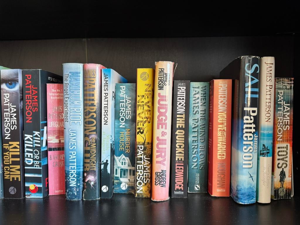 Engels Boekenserie James Patterson - Losse boeken (25), Ophalen, Gelezen, Fictie