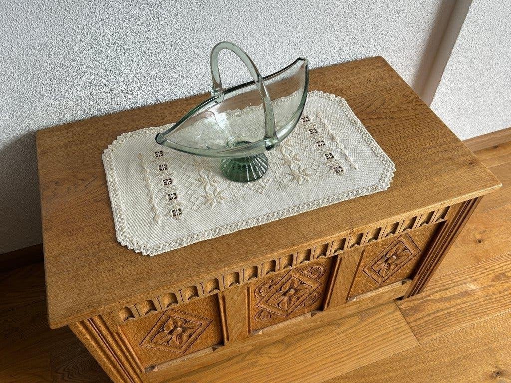 Dekenkist Eikenhout (ouwetje), Ophalen, Minder dan 50 cm, Gebruikt, 50 tot 100 cm
