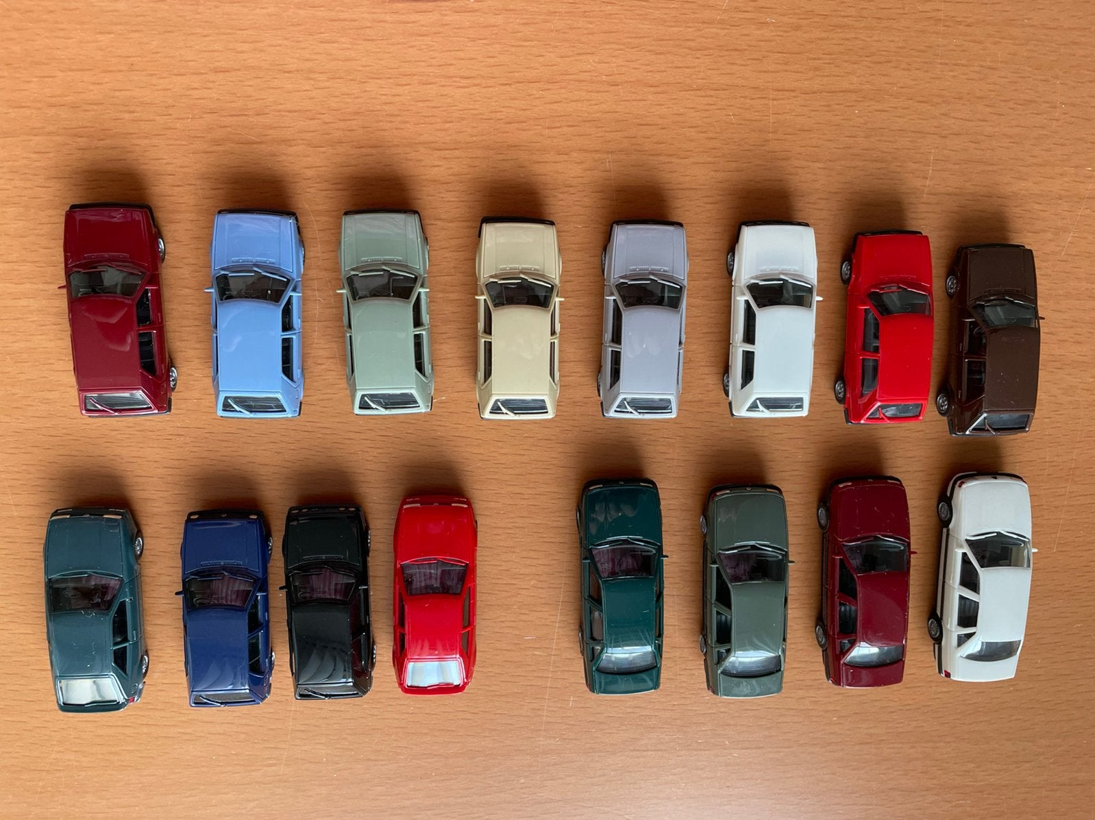 Te koop: 16 Volkswagens van Herpa., Overige merken, Verzenden, Gelijkstroom of Wisselstroom, Overige typen