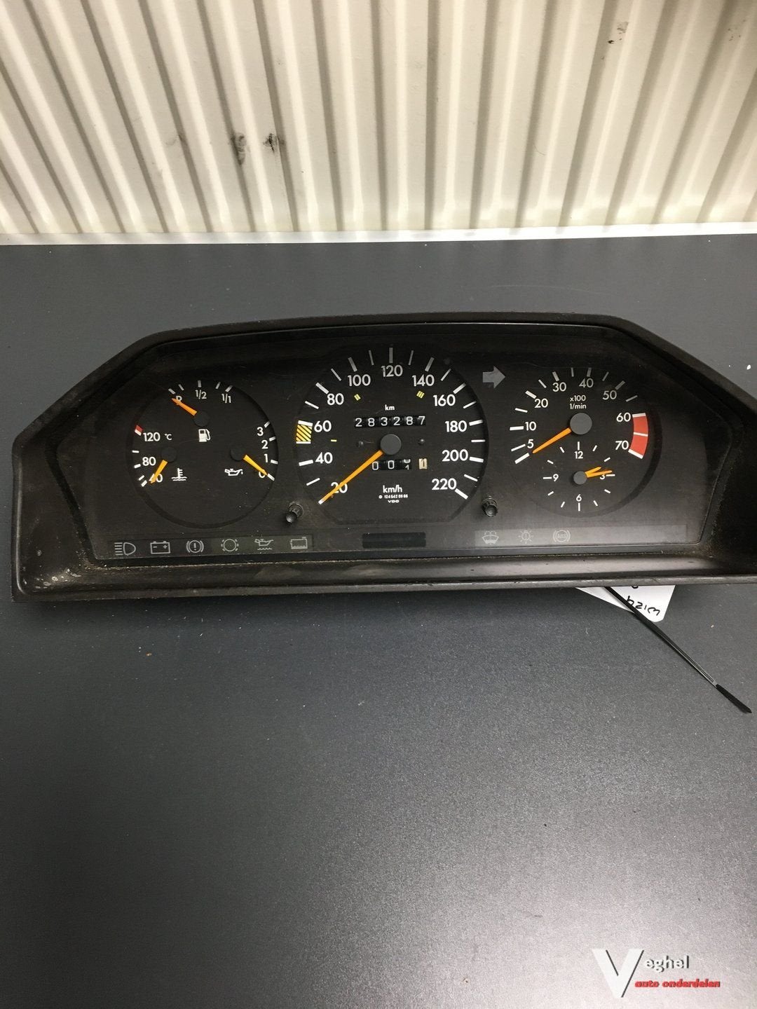 Mercedes W124    Benzine 1991       124 542 0966   Km Teller, Gebruikt, -, -, Ophalen of Verzenden