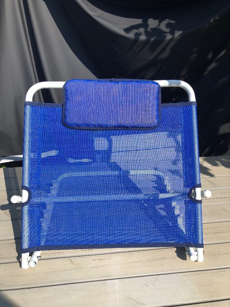 Bedsteun, strandsteun, rugsteun, Ophalen, Zo goed als nieuw