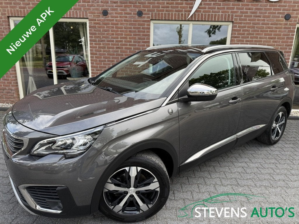 Peugeot 5008 1.2 PT 131PK Crossway 7 persoons VIRTUAL.COCKPI, 1280 kg, Gebruikt, 1199 cc, Origineel Nederlands
