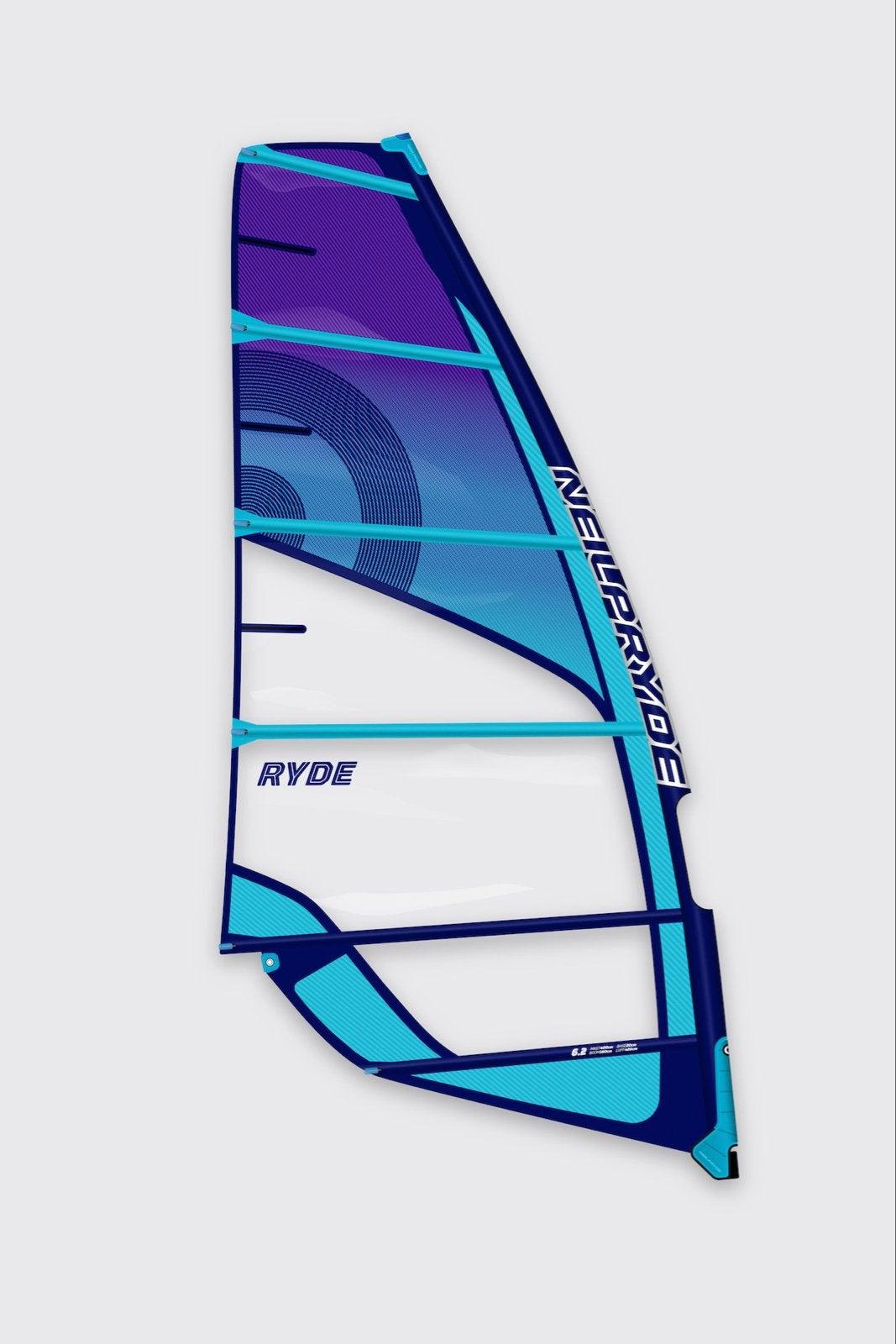 Neilpryde Ryde Windsurfzeil - Nieuwstaat, Ophalen, 6.5 m² tot 8 m², Nieuw, Neilpryde