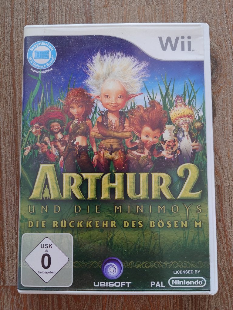 Arthur und die Minimoys 2, Die Rückkehr Des Bösen M - Wii, Avontuur en Actie, Eén computer, Ophalen of Verzenden, Zo goed als nieuw