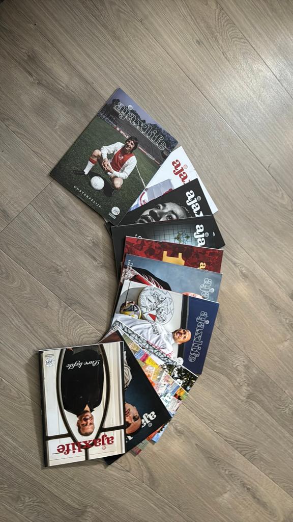 Ajax tijdschriften, Ophalen, Zo goed als nieuw, Ajax, Boek of Tijdschrift