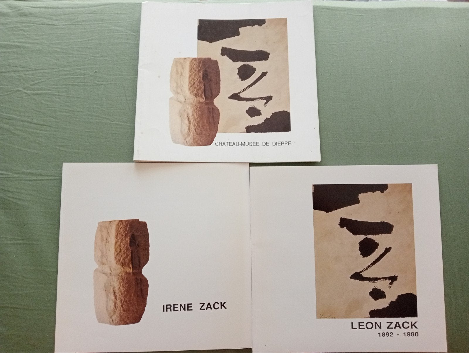 Kunstcatalogus Irene en Leon Zack - Château-Musée de Dieppe, Ophalen of Verzenden