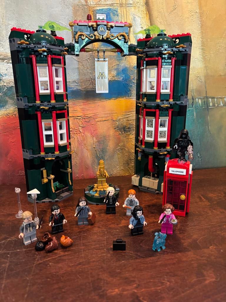 Lego Harry Potter - Het Ministerie van Toverkunst (76403), Gebruikt, Lego, Harry Potter, Ophalen of Verzenden