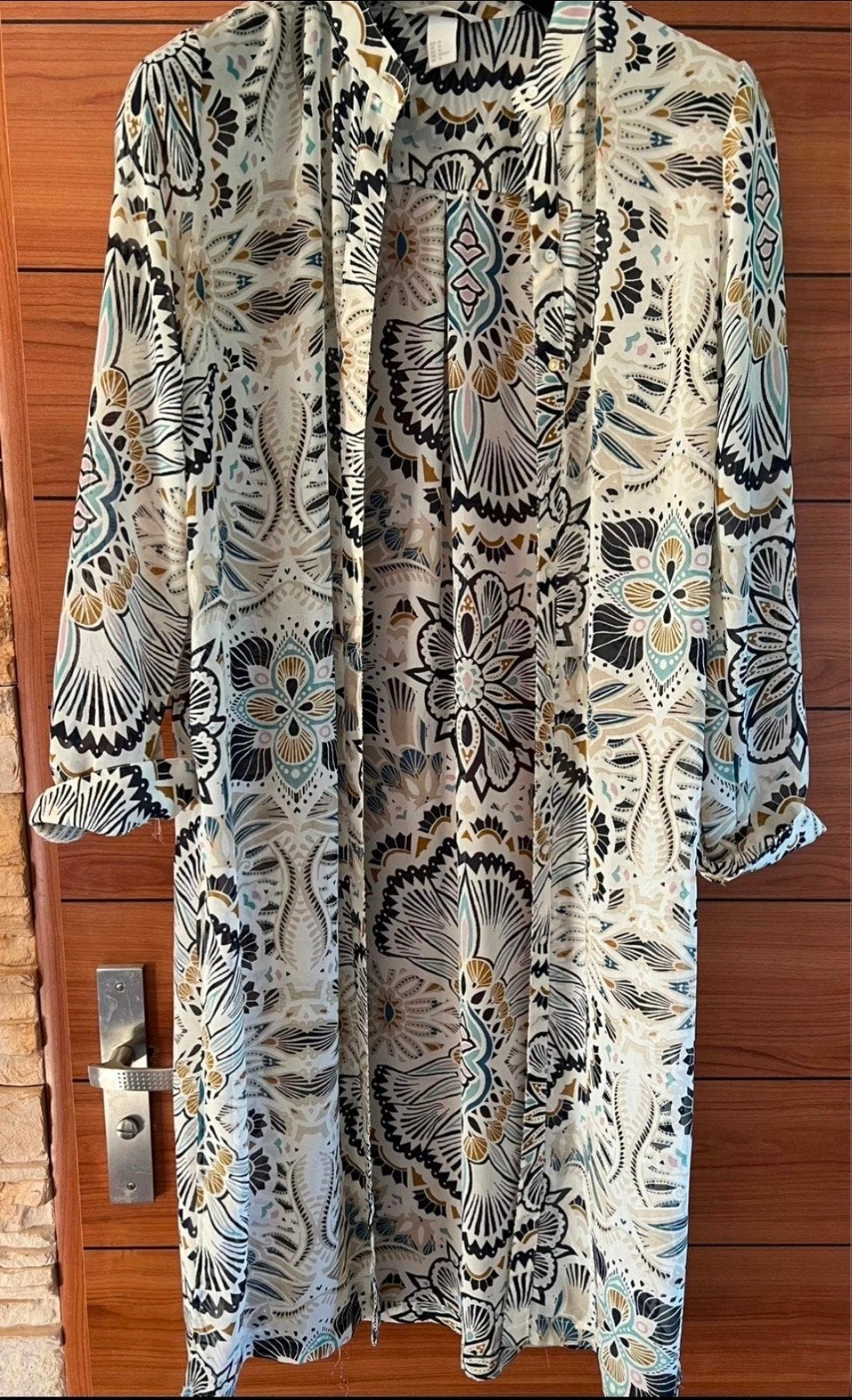 Nieuwe zara beige kimono/jurk/ blouse maat 38 h&m 💫, Maat 38/40 (M), H&M, Overige kleuren, Nieuw