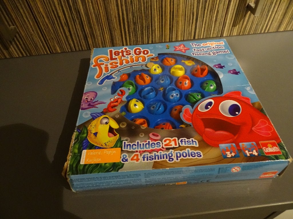 visspel, bijna gratis, Ophalen, Gebruikt