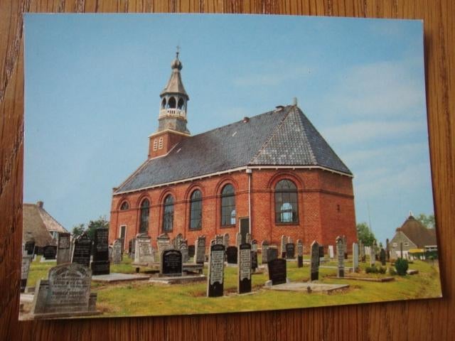 NIEUW ANSICHTKAART NEDERL. HERV. KERK AKKERWOUDE, Ophalen of Verzenden, 1980 tot heden, Ongelopen, Friesland
