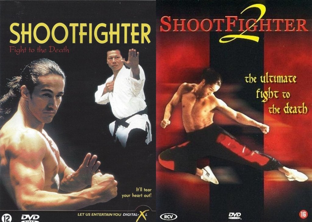 Shootfighter part 1 + 2 (2xDVD) Martial Arts / JAREN 90, Alle leeftijden, Ophalen of Verzenden, Zo goed als nieuw, 1980 tot 2000
