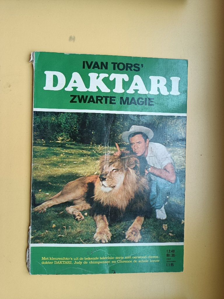 Ivan Tors – Daktari, Boeken, Eén stripboek, Ophalen of Verzenden, Ivan Tors