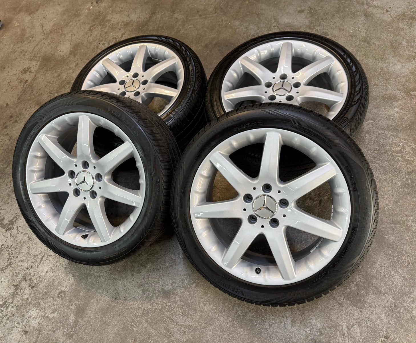 ✅ 17 inch OEM AMG velgen 5x112 W124 W201 W208 W202 W203 w210, Gebruikt, Banden en Velgen, 17 inch, Ophalen of Verzenden