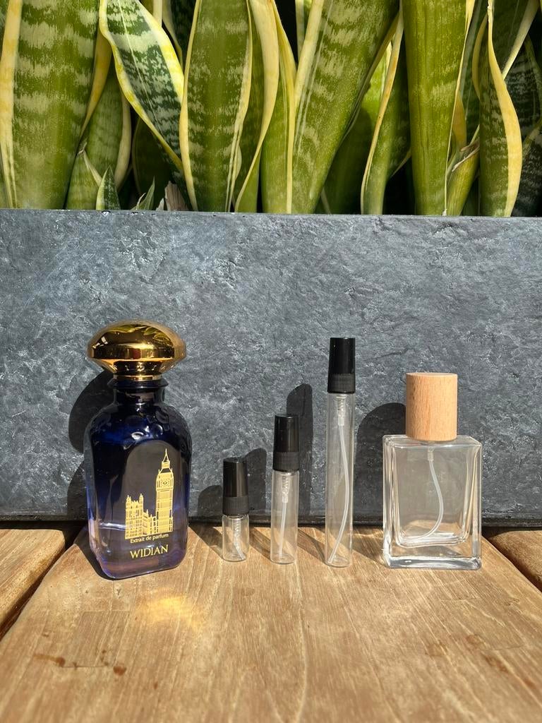 Widian London Extrait Samples, Sieraden, Tassen en Uiterlijk, Uiterlijk | Parfum, Ophalen of Verzenden, Zo goed als nieuw