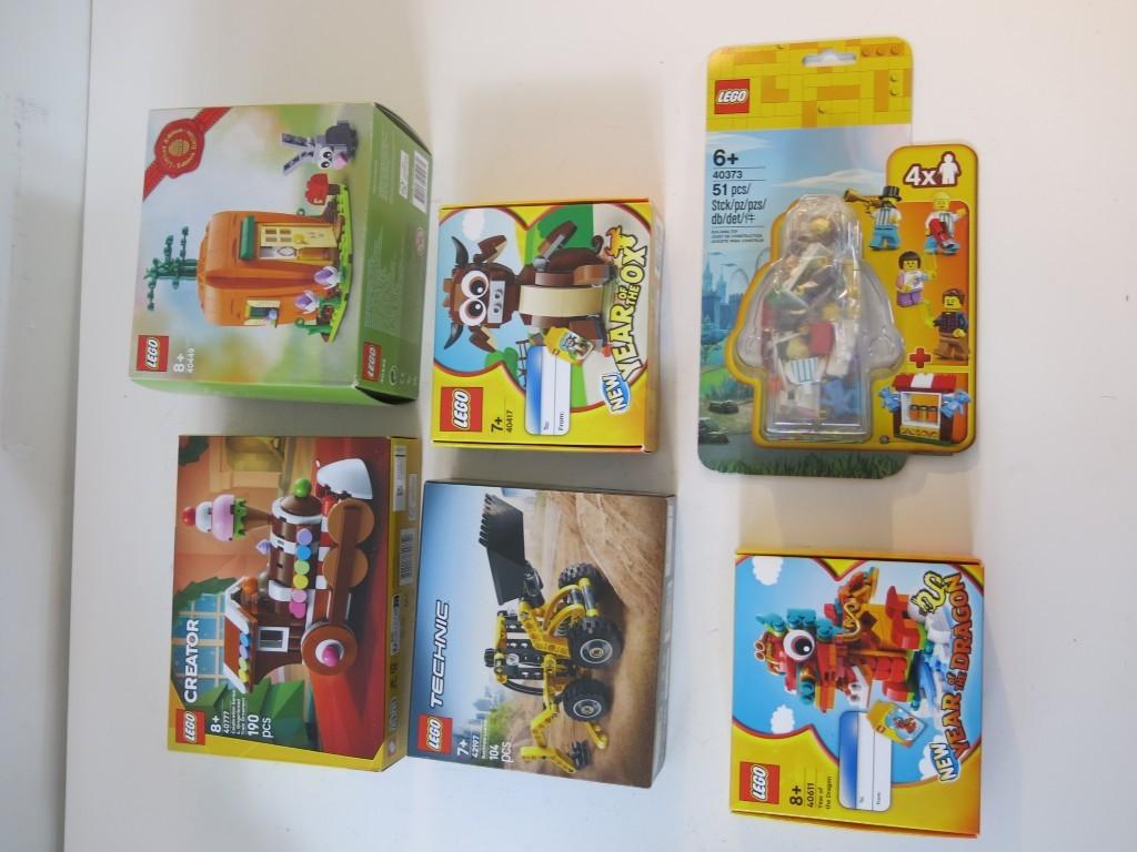 Collectie Lego dozen ongeopend 6 stuks, Ophalen of Verzenden, Nieuw