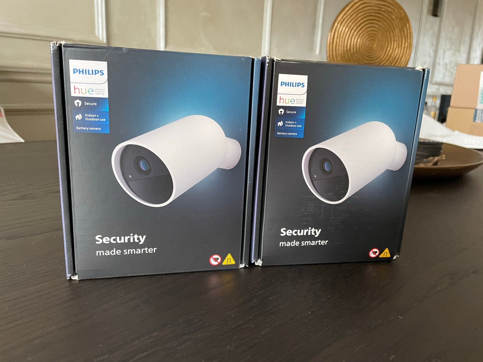 Philips Hue Secure Camera - Slechts 3 weken gebruikt, Audio, Tv en Foto, Videobewaking, Ophalen of Verzenden, Zo goed als nieuw