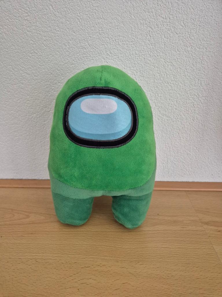 Among Us Knuffel Groen (ongeveer 20 cm), Groen, Overige merken, Overige karakters, Overige typen