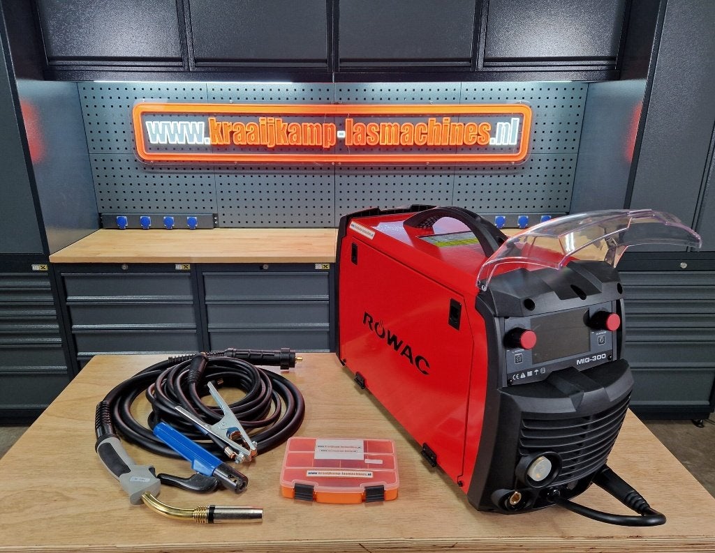 Röwac MIG 300S Ecoline LCD - Vernieuwd model!, Ophalen of Verzenden, Nieuw, 250 ampère of meer, Co2