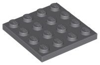 Lego plaatjes 4x4 donkerblauw grijs 12 stuks nieuw, Ophalen of Verzenden, Nieuw, Losse stenen, Lego