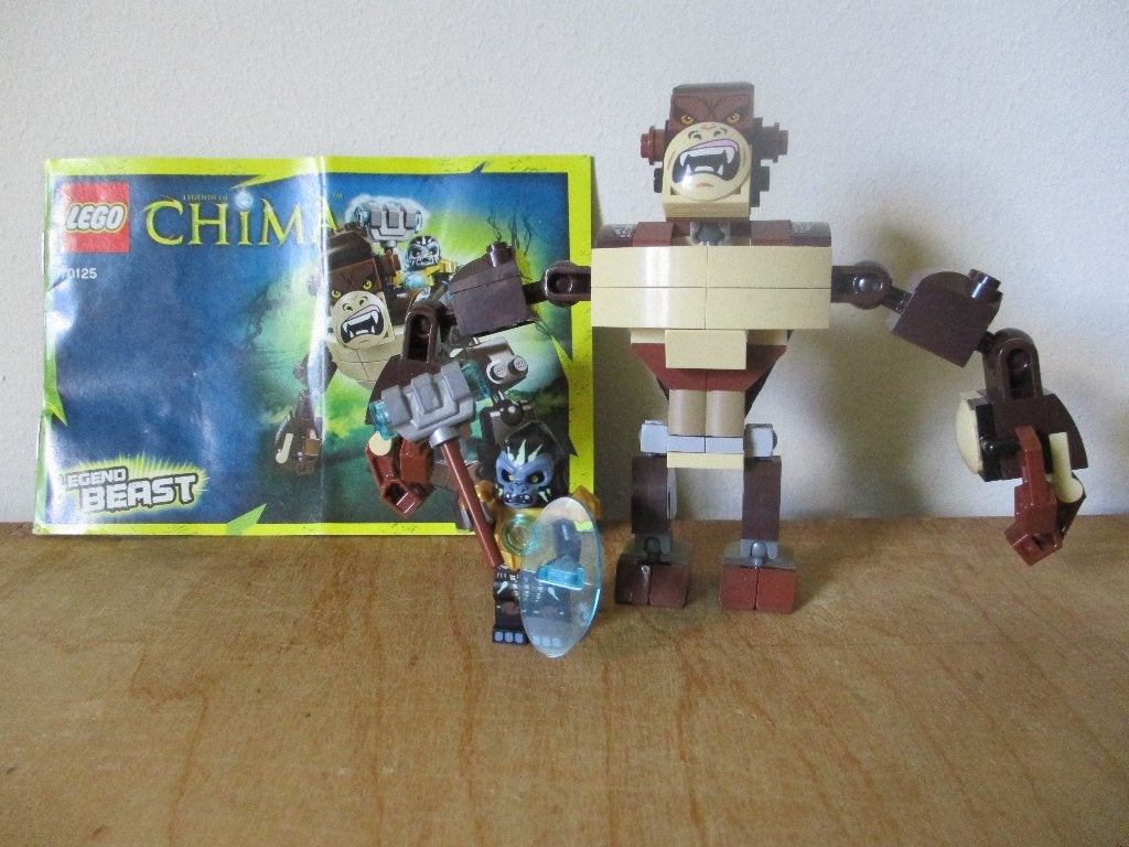 Lego 70125: Legendebeest gorilla, Ophalen of Verzenden, Gebruikt, Lego, Overige thema's