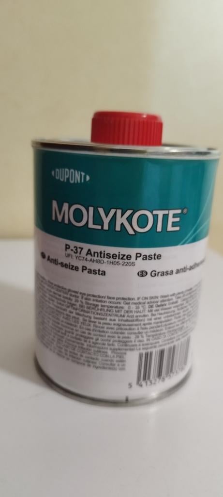 Molykote P-37 Antiseize Pasta - Nieuw, 500g, Ophalen of Verzenden, Nieuw