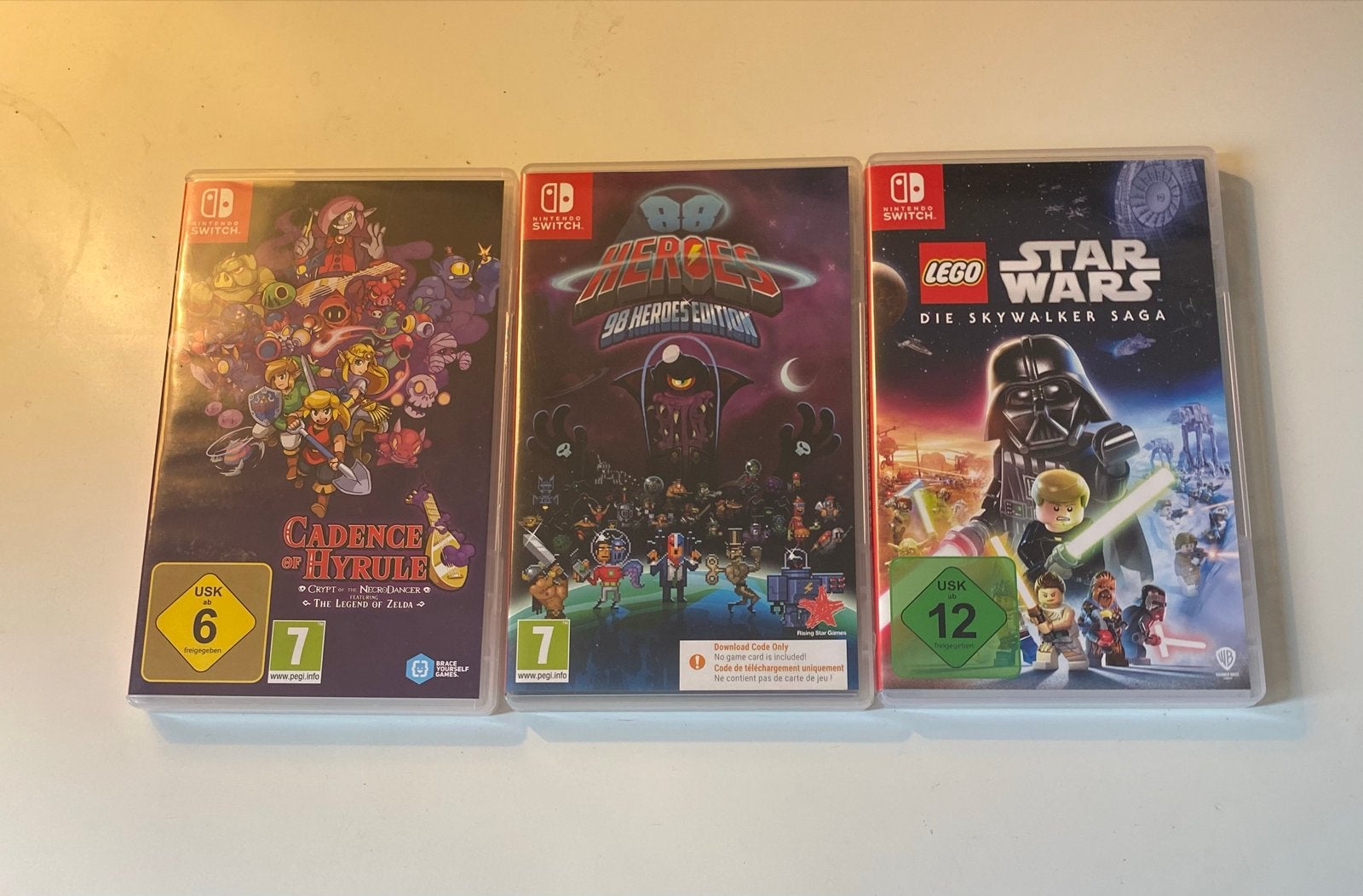 Nintendo Switch Games: Mario Kart, FIFA, Just Dance, Pokémon, Spelcomputers en Games, Ophalen, Overige genres, Eén computer, Zo goed als nieuw