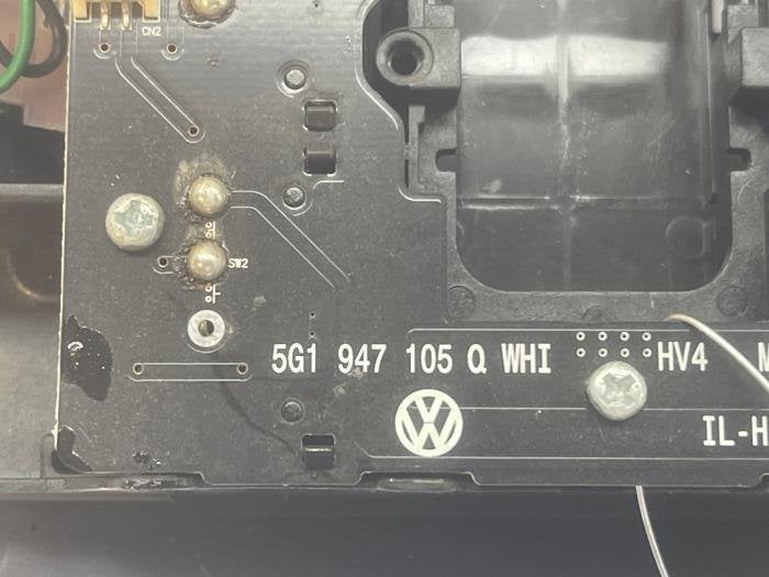 Binnenverlichting voor van een Volkswagen Golf, Gebruikt, -, -, -