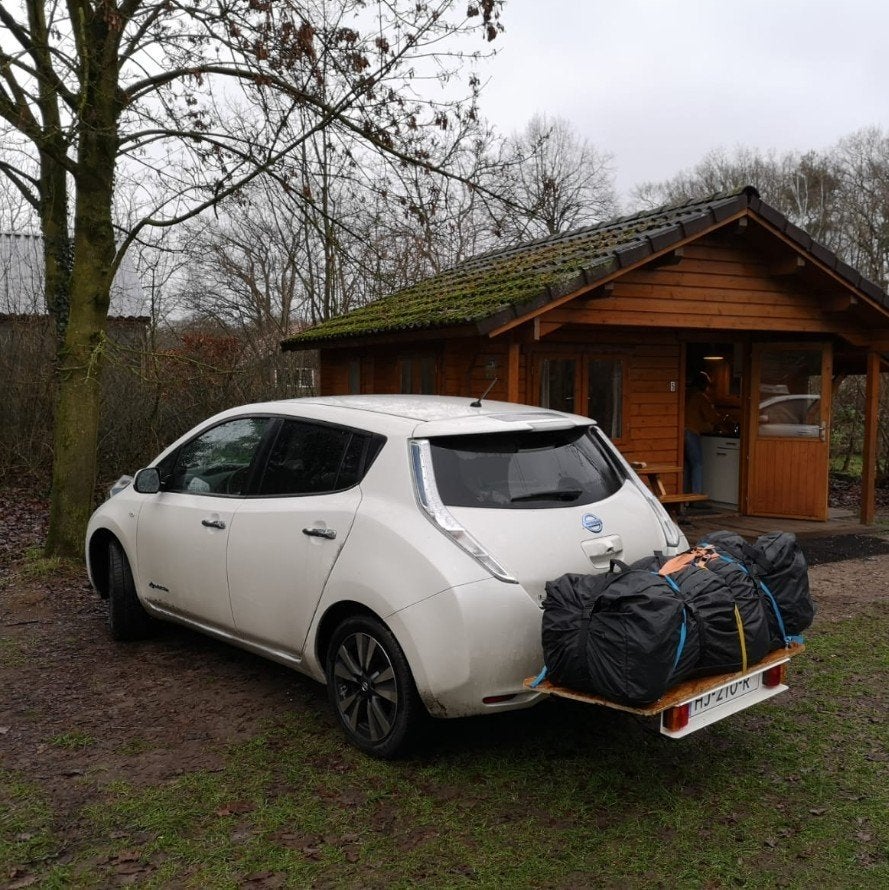 trekhaak bagage drager met tas, Caravans en Kamperen, Ophalen, Tot en met 2