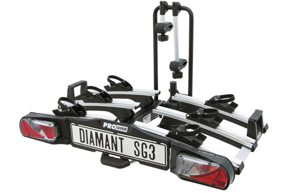 Lente Deal : Pro User Diamant SG3 - Fietsendrager- 3 Fiets., Auto diversen, Fietsendragers, Nieuw, Trekhaakdrager, 3 fietsen of meer