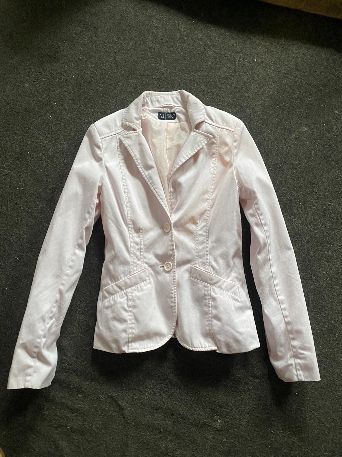 Versace jeans roze colbert mt s, Ophalen of Verzenden, Zo goed als nieuw, Jasje, Roze