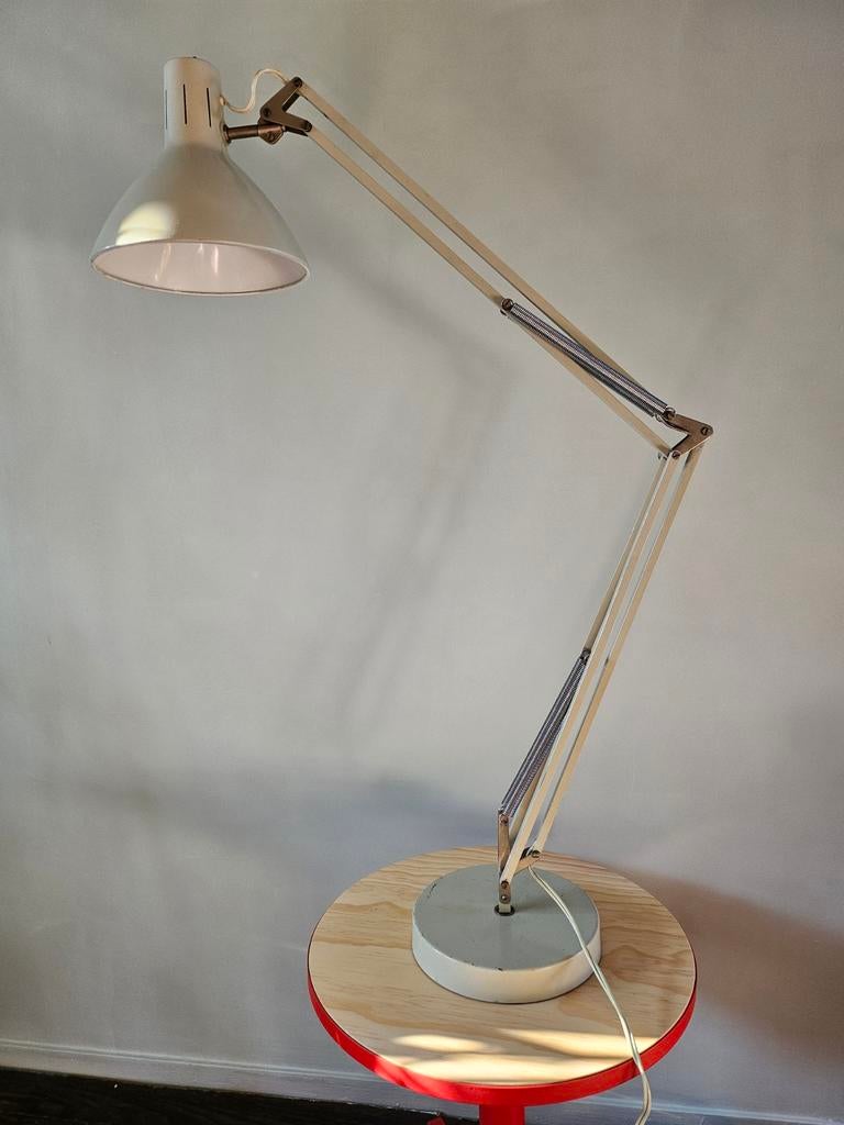 Hala Terry 2, H.Th. Busquet., Huis en Inrichting, Lampen | Tafellampen, Gebruikt, 75 cm of meer, Metaal, Overige materialen, Ophalen
