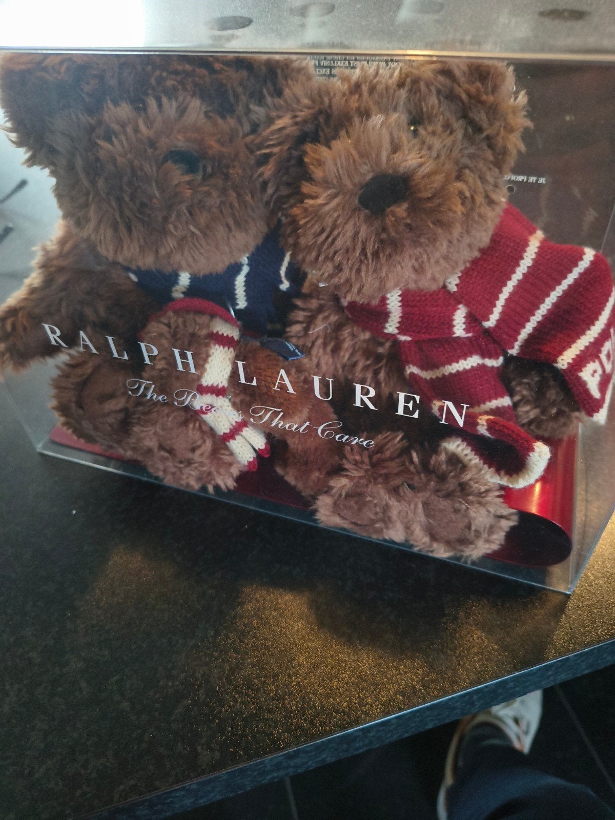 Ralph Lauren The Bear That Care knuffelberen 3 st., Ophalen, Met doos, Overige merken, Beer