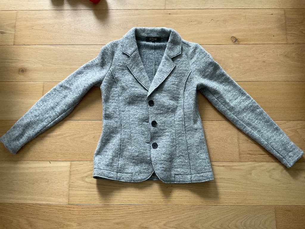 Woman by earn wollen blazer/jasje, Verzenden, Zo goed als nieuw, Jasje, Maat 36 (S)