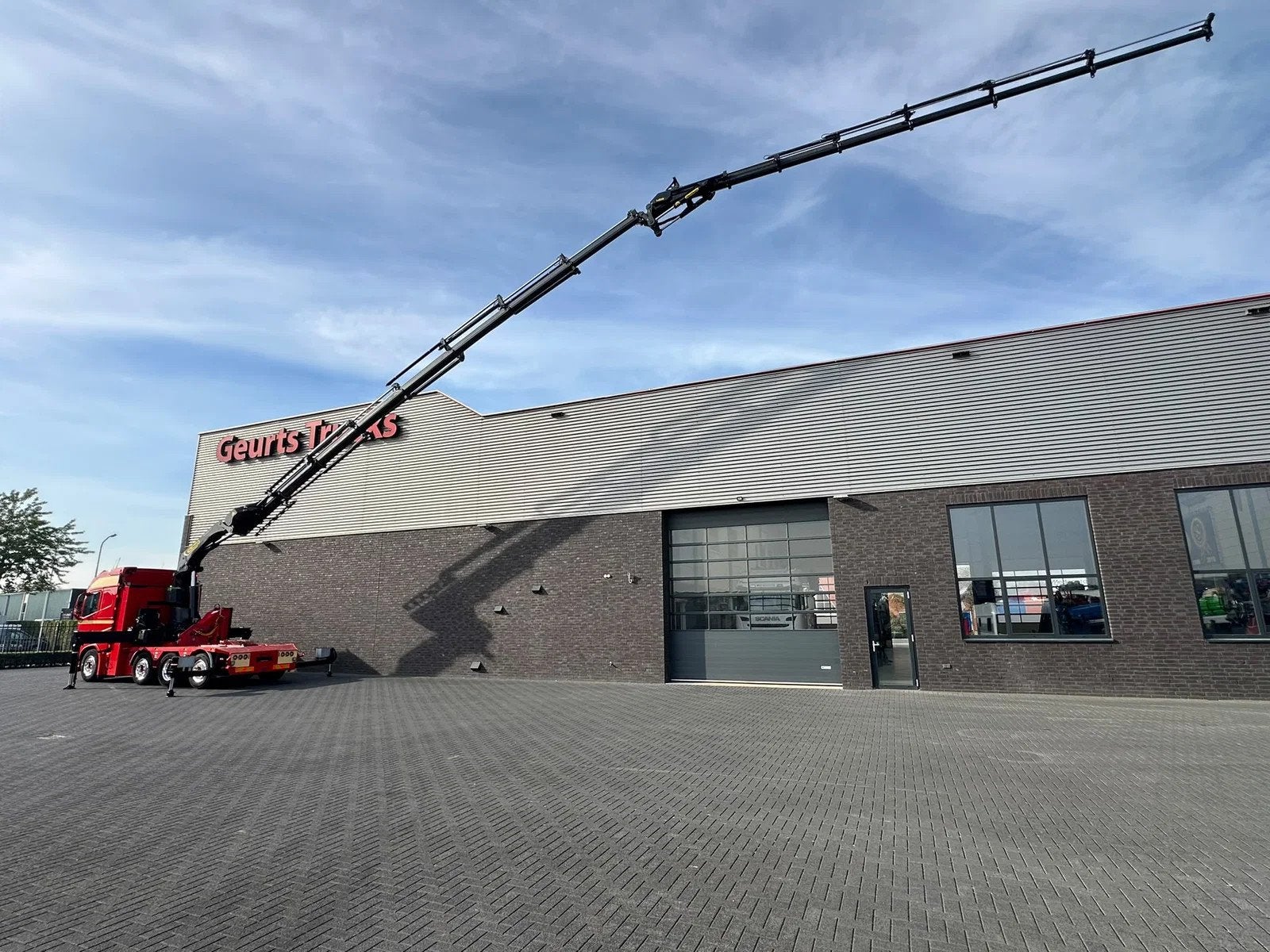 Volvo FH 540 8X2 TREKKER + PLAFINGER 58.002 TEC +PJ150 E KRA, Automaat, Euro 6, Leder, Bedrijf