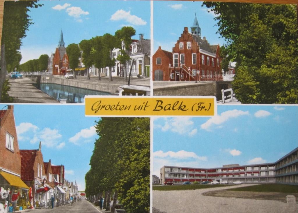 Groeten uit Balk (Fr) - 1974, Verzenden, 1960 tot 1980, Gelopen, Friesland